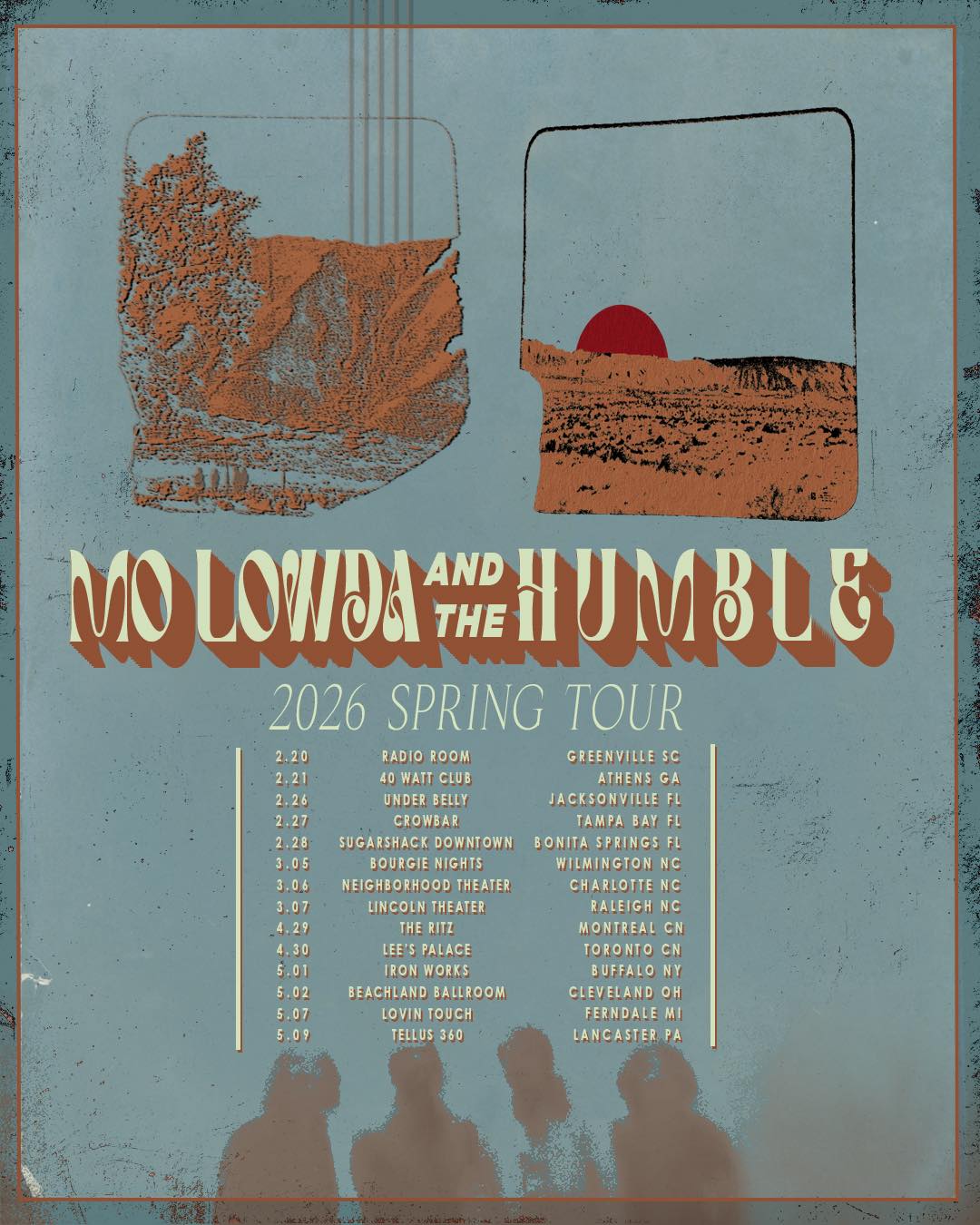 Mo Lowda and the Humble Tailing the Ghost Tour Poster 2026